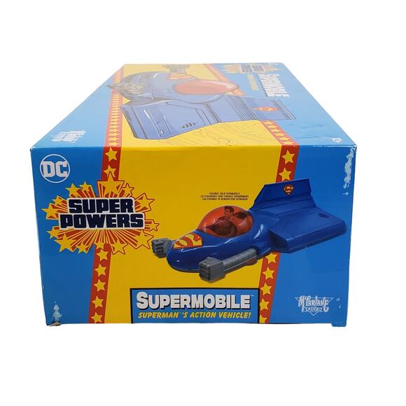 DC Super Powers Supermobile Superman's Action Vehicle McFarlane Toys 2022 New - Picture 2 of 5